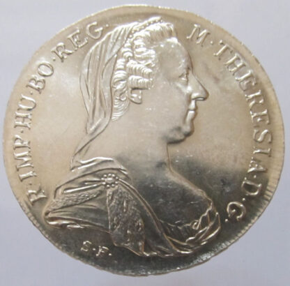 Austria 1 talar, 1780