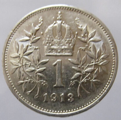 Austria 1 korona, 1913