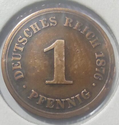 Deutschland 1 Pfennig, 1876