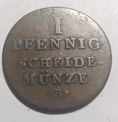 Hannover 1 pfennig, 1828