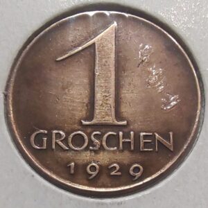Austria 1 groschen, 1929