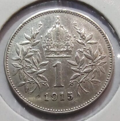 Austria 1 corona, 1915