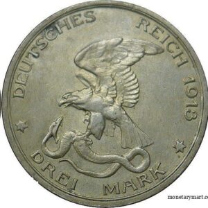 German Empire 3 mark, 1913