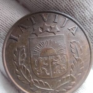 Latvia 2 santimi, 1939