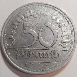 50 пфеннигов 1920 года Германия