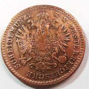 Austria 1 kreuzer, 1881