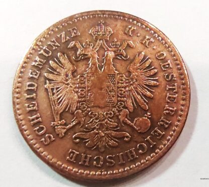 Austria 1 kreuzer, 1881