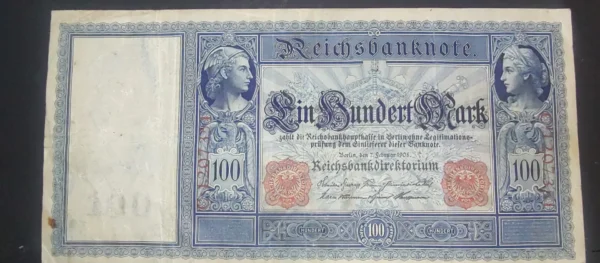 Reichsbanknote 1908