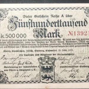 collectible German banknotes